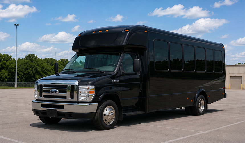 20-passenger minibus for charter in Marietta, GA