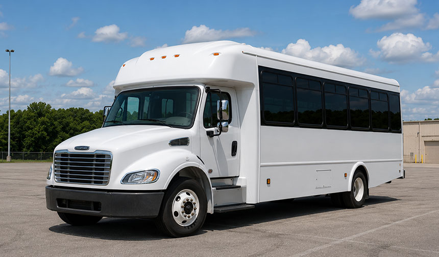 25-passenger minibus for charter in Marietta, GA