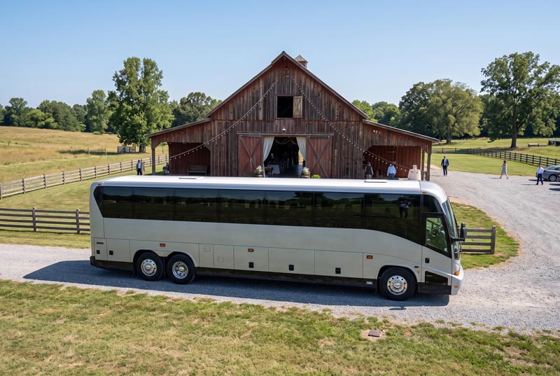 Wedding Shuttle Bus Services in Marietta, GA